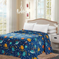 Cobija Infantil Matrimonial Antialérgica – Colección Estampada Amiga House (180x210 cm)