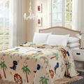 Cobija Infantil Matrimonial Antialérgica – Colección Estampada Amiga House (180x210 cm)