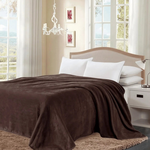 Cobija Matrimonial Antialérgica AMH 180x210 cm | Manta Suave de Microfibra Térmica