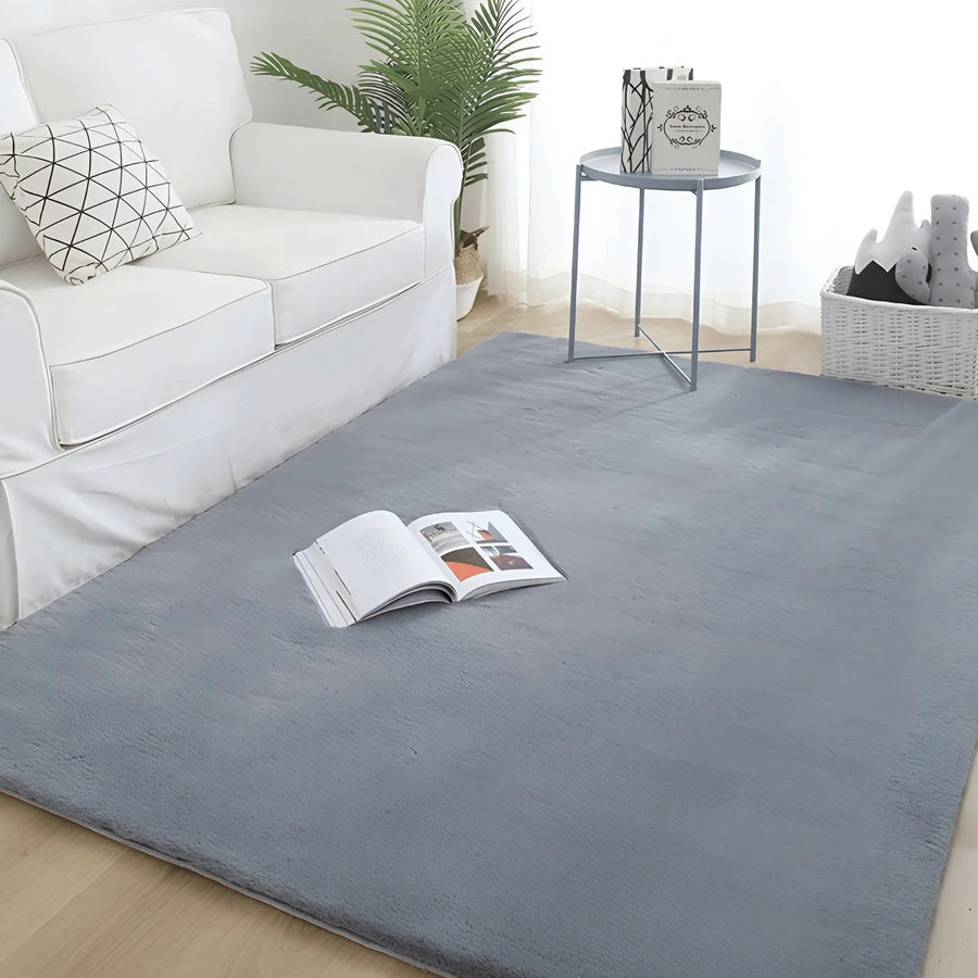 Alfombra de Sala Faux Rabbit 120x180 cm | Poliéster Premium