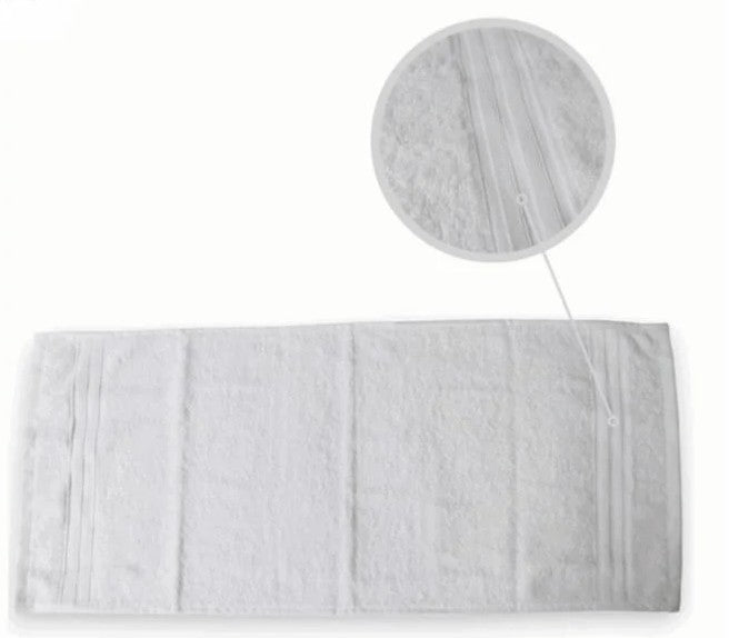 Toalla de Mano Blanca Spring Time | 100% Algodón Absorbente Premium