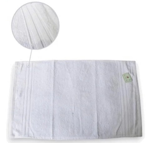 Toalla de Mano Blanca Spring Time | 100% Algodón Absorbente Premium