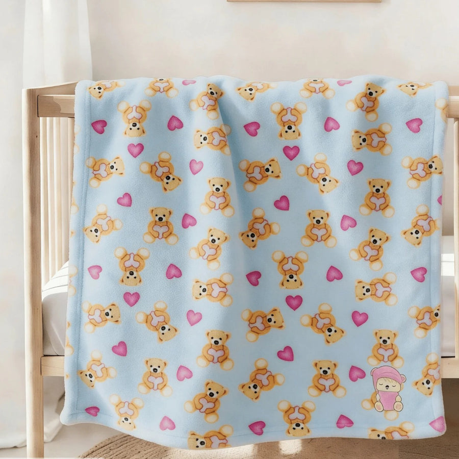 Cobija Térmica para Bebé Veko Home | Manta Antialérgica de Poliéster (70x100 cm)