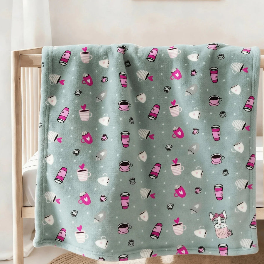 Cobija Térmica para Bebé Veko Home | Manta Antialérgica de Poliéster (70x100 cm)