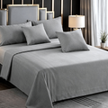 Set de Sábanas Lisas 6 Piezas King | Suavidad y Confort