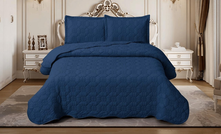 Edrecolcha Lisa Lemond Deluxe Individual| Set de Cubrecama Premium y Fundas Decorativas