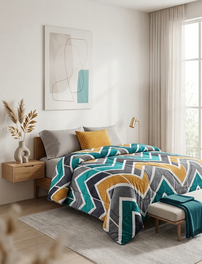 Cobija Matrimonial Antialérgica AMH 180x210 cm | Manta Suave de Microfibra Térmica