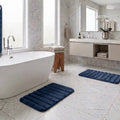 Set 2 Alfombras de Baño Faux Fur