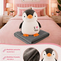 Peluche Almohada con Frazada Térmica 2 en 1 | Manta Suave de Poliéster (50x30 cm)