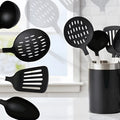 Set de Cucharones para Cocina 5 Piezas con Soporte