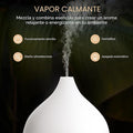 Difusor Ultrasónico Salking – Humidificador de Aromaterapia Estilo Madera con 8 Luces LED